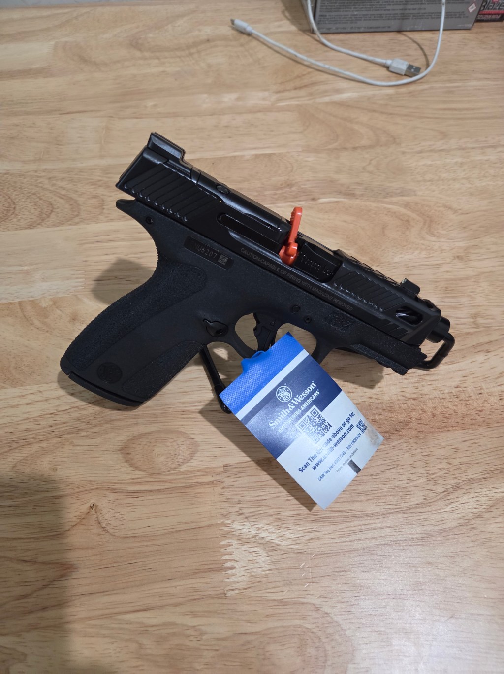 PERFORMANCE CENTER® M&P® SHIELD X™ CARRY COMP THUMB SAFETY –&nbsp;$650