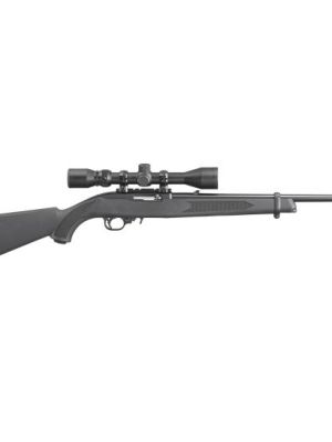 Ruger 10/22 Carbine .22 LR Scope and Rifle Combo –&nbsp;$325